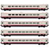 Rivarossi FS ETR 460 FRECCIABIANCA 5 UNIT PACK INTERMEDIATE COACHES EP.VI 1:87