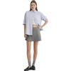 Mavi Signore Mini Skirt Gonna, Grey Melange, XS