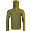 ORTOVOX Fleece Light Grid Hooded Jkt M Mantello, Erberi Selvatici, S Unisex-Adulto