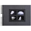 Exacompta cod. 16241E-1 Album Foto spiralato per 100 foto-50 Pagine nere-PASSION-32x22cm-Nero, Nero, 32x22 cm