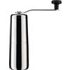 Alessi Slow coffee KT01 - Macinacaffè di Design, in Acciaio Inossidabile 18/10 con Pomolo in Resina Termoplastica