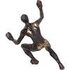 Kare Design Statuetta Decorativa Da Parete Climber, Marrone, 14X23Cm, Decorazione Da Parete, Liberia, Scaffale, Uomo Sportivo, Arrampicata
