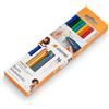 Steinel Stick di colla a caldo 85°C Color, stick di colla a caldo multicolore 7 mm, cartucce di colla a caldo da 16 pezzi, per pistola incollatrice GlueMatic 1007-LT