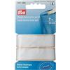 Prym Loom Elastic Extra Morbido Bianco, Poliestere, 20 mm, Bianco, 2 m