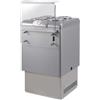 Framec Banco a Pozzetto per Gelato Mantecato in Acciaio Inox DOLCEVITA4-LUXE - Capacità N° 4 + 4 Carapine - Volume lt 130 4 Carapine fornite di serie