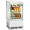Bartscher Mini vetrina refrigerata 58L, bianca BARTSCHER - 700258G
