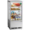 Bartscher Mini vetrina refrigerata 78L, argento BARTSCHER - 700778G
