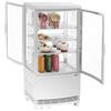 Bartscher Mini vetrina refrigerata 75L2T bianco BARTSCHER - 700287