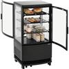 Bartscher Mini vetrina refrigerata 64L2T nera BARTSCHER - 700358GV1