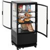 Bartscher Mini vetrina refrigerata 75L2T nero BARTSCHER - 700387