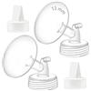 Maymom Flangia da 13 mm con Valvola Duckbill, Compatibile con tiralatte di marche selezionate, inclusi modelli Spectra S1, S2 e 9 Plus; accessorio compatibile, non originale