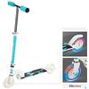 Nils Extreme Monopattino pieghevole per bambini con luci LED - colore Mint