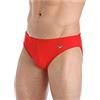 Speedo Costume da Bagno Uomo Powerflex Eco Solar Slip, Us Red, 38