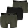 PUMA Boxer da uomo Everyday biancheria intima, confezione da 3, Nero , S