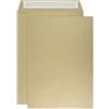 Netuno 500 buste a sacco marroni formato B5 17,6 x 25 cm 90g buste lettera commerciali grandi senza finestra con strip adesivo per spedizioni corrispondenza aziendale lettere documenti fatture
