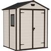 Keter Casetta in Resina Manor 6x5 Colore Beige