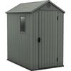Keter Casetta in Resina Darwin 4x6 colore Verde cm.125,8x184x205