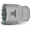 Hazet 880Z-9 Inserto per Chiave a Bussola a Doppio Esagono, Argento, Attacco Quadro, Cavo, 10 mm 3/8 di Pollice