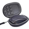 Gdraco TMOM Custodia rigida portatile per Logitech MX Anywhere 3 / Anywhere 2S / Anywhere 2 / Anywhere 1 Mouse senza fili (nero)