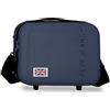 Pepe Jeans Aris Trousse Adattabile Blu Navy 25x21x15 cm Rigido ABS 7.8L 0.8 kgs di Joumma Bags