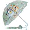 Kids Licensing - Ombrello trasparente 46 cm, tipo campana per bambini 46 cm Bluey