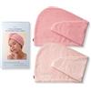 waschies Fasce per capelli in microfibra ultra-assorbenti 2 pz Set