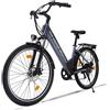 AVDL A32 Bicicletta elettrica urbana da 26", batteria rimovibile da 36