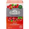 Ahmad Tea Inglese Fruit & Infusi di erbe, Fragola di bosco Refresh frutta e di erbe