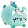 Aurora, 14290, Tasty Peach Moon Blossom Meowchi, 18 cm, peluche ecologico, Aqua