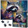 TISHIRON Puzzle da 1000 pezzi, per adulti, animali e fiori, 1000 pezzi, puzzle classici per adulti, impossible impegnativo, per alleviare lo stress, 70 x 50 cm