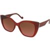 LIU JO LJ766S 600 | Occhiali da Sole Graduati o Non Graduati | Prova Online | Plastica | Oversize | Trasparente, Bordeaux | Adrialenti