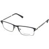 Calvin Klein Jeans CKJ18104 405 | Occhiali da Vista Graduati | Metallo | Rettangolari | Nero, Rutenio | Adrialenti