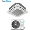 OneClima Climatizzatore Condizionatore OneClima Inverter Cassetta 4 Vie 12000 Btu AIR-12 CST-M R-32 Wi-Fi Optional Griglia Inclusa e Telecomando di Serie