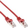 InLine Cavo patch InLine® 72515R, SF/UTP, Cat.5e, rot, 15 m