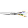 DRAKA 100 metri di cavo dati Cat.7 4P S/FTP AWG26 bianco - Cavo dati CAT7 8x0,4mm 60032039-Dca-Ri100