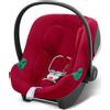 Cybex Seggiolino auto ATON B2 BHT 44x56,50x66 cm rosso Seggiolino per bambini Seggiolino auto per bambini