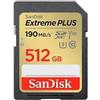 SanDisk Extreme PLUS 512GB SDXC 190MB/s UHS-I (SDSDXWV-512G-GNCIN)