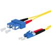 METZ CONNECT Cavo patch OpDAT, SC-D/LC-D OS2, 2,5 m