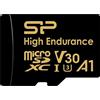 Silicon Power memory card microSDXC 128GB High Endurance + adapter