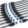 Primewire Cavo LAN Primewire 20x, CAT.8, RJ-45 (Ethernet) (100 cm), cavo patch CAT 8, guaina in cotone, cavo di rete 40 Gbit/s - 1 m