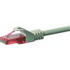 DSIT Cavo di rete CAT6, U/UTP, 50 metri, grigio, 100% rame (DC-61-500)