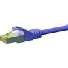 DSIT Cavo di rete RJ45 S/FTP (PiMF), con cavo grezzo Cat.7, viola, 50 m (DC-78-500)
