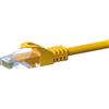DSIT Cavo di rete CAT5e, U/UTP, 50 metri, giallo, 100% rame (DC-57-500)
