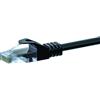 DSIT Cavo di rete CAT5e, U/UTP, 50 metri, nero, 100% rame (DC-50-500)