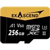 Exascend Scheda Exascend Catalyst UHS-II V60 Micro da 256 GB