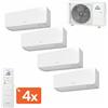 General Fujitsu climatizzatore quadri split 8 kW KJ Wi-Fi per 4 ambienti