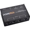 MIDI THRU-6 Pro Box: Splitter + Filter per Convertire 1 Input in 6 Output MIDI +