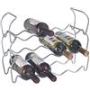 Metaltex Wine Bar 12 - Set 3 Portabottiglie Impilabili - (383212), 44 X 15 X 13 Cm