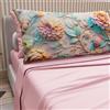 PETTI Artigiani Italiani - Lenzuola in Cotone con Federe in Stampa Digitale, Lenzuola Una Piazza e Mezza, Completo Letto Una Piazza e Mezza, Floreale 11 Rosa, 100% Made in Italy