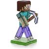Swarovski Minecraft Steve, Soggetto Decorativo con 436 Sfaccettature di Cristalli Raffigurante il Personaggio di Steve di Minecraft, Oggetto da Collezionare, 8,8 x 6,3 x 4,3 cm